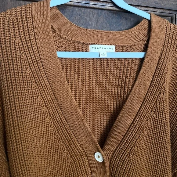 Tradlands Shelter Camel Button-Up Cardigan - Picture 2 of 3